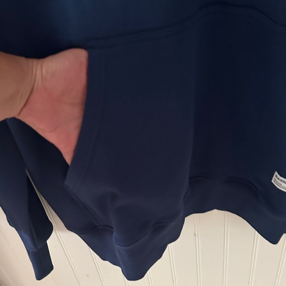 NEW Bassdash Navy Blue Hooded Sweater sz XL - Picture 10 of 17